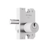 Fechadura Porta de Vidro Blindex Stam 2001 Cilindro Oval Cromado