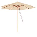 Ombrelone Guarda Sol Madeira 2,4m Bege Mor