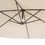 Ombrelone Guarda Sol Bora Bora 3m Jardim/Piscina Bege Mor