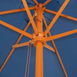 Ombrelone Guarda Sol Madeira 2,4m Azul Mor