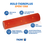 Rolo Poliester TigrePlus Epoxi 23cm Ref:1368 Tigre