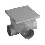 Caixa De Inspeção passagem interligação Esgoto Fortlev Dn100