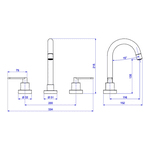 Misturador Mesa Lavatório B.alta Flex Plus 1877.c21 Deca