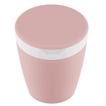 Lixeira de Pia 2,7 Litros Astra Rose e Branco