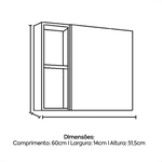 Espelheira em aço Ameixa Preta - Cozimax