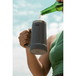 Caneca Termica De Cerveja 500ml Cinza Mor