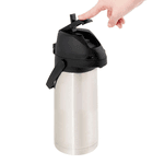 Garrafa Térmica Total Inox Airpot com Alavanca 1,9 Litros Mor