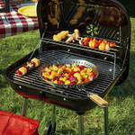 Churrasqueira A Bafo Mor Barbacoa, Portátil, À Carvão