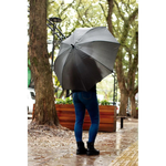 Guarda Chuva Automático Reforçado Alabama Grande Preto Mor