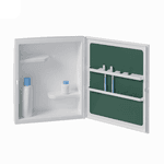 Armário Plástico Astra Embutir Sobrepor A41 Branco 30x35x9,3 Branco