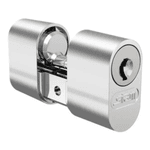 Cilindro Miolo Cromado + Parafuso 2 Chaves Stam 803/804/1081