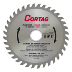 Disco De Serra Para Corte Madeira Circular 36 Dentes 185mm Cortag