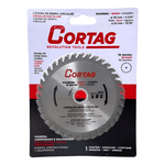 Disco De Serra Para Corte Madeira Circular 36 Dentes 185mm Cortag