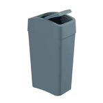 Lixeira Cesto De Lixo Banheiro Cozinha Tampa Basculante 8 Litros Mediterraneo Astra