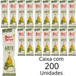 Sachê de Azeite de Oliva Bom Sabor 4ml Caixa Com 200 Unidades