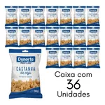 Castanha De Caju Torrada E Salgada Dunorte Em Sachê De 30g Caixa Com 36 Unidades Para Hotel Pousada