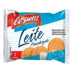 Kit 540 Unidades De Biscoito Ao Leite Amanteigado Le Petit Sachês 7g 3 Caixas