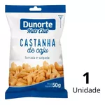 Castanha De Caju Torrada e Salgada Dunorte Em Pacote De 50g 