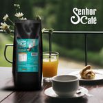 Kit 3 Pacotes De Cappuccino Senhor Café GOURMET Cocapec De 1 Kg Pó Solúvel Em Aguá Ou Leite