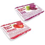 Geleia Sabor Morango e Uva Diet Bom Sabor Em Sachê Blister De 15g Kits De 144, 72, 36 Unidades