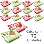 Geleia Sabor Goiaba e Morango Bom Sabor Em Sachê Blister De 15g Caixa Com 72 Unidades