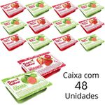 Geleia Sabor Goiaba e Morango Bom Sabor Em Sachê Blister De 15g Caixa Com 48 Unidades