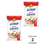 Kit 2 Pacotes De Adoçante Culinário Diet 1Kg Lowçucar com Stévia Para Bolos Doces e Pâes