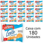 Biscoito ao Leite Amanteigado Le Petit Em Sachê De 7g Caixa Com 180 Unidades