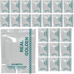 Shampoo 2x1 Real Golden Realgems Em Sachê De 30ml Kits De 200, 150, 125, 100 e 50 Unidades