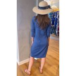 Saída Nozinho Azul Cobalto