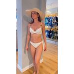 Top Meia Taça com alça com detalhes Off