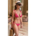 Top Cortininha Pink Liso