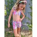 Short Infantil Arco íris