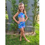Short Infantil Fundo Do Mar 