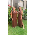Vestido Betina Marrom