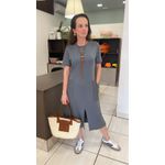 Vestido Lia Chumbo