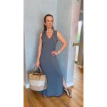 Vestido Betina Chumbo