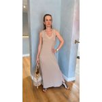 Vestido Betina Caqui