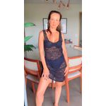 Vestido Macramê Gigi Preta