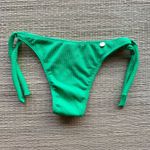 Tanga de Amarrar Verde Jade Texturizado 