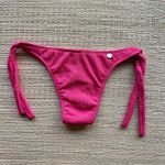 Tanga de Amarrar Pink Texturizado