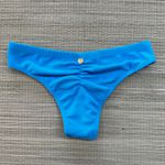 Tanga Larga Azul Turquesa Textura