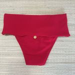 Hot Pants Pala Alta Vermelho Textura