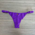 Tanga Fio em Dobra Com Regulagem Fúcsia Textura