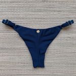 Tanga Fio em Dobra Com Regulagem Navy