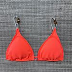 Top Cortininha detalhes Laranja Textura