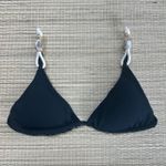 Top Cortininha detalhes Preto Textura