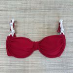 Top Meia Taça Verona Vermelho Textura