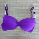 Top Meia Taça com detalhes Fúcsia Textura