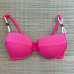 Top Meia Taça com detalhes Pink Textura